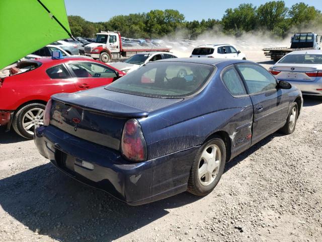 2G1WX15K119120637 - 2001 CHEVROLET MONTE CARL ლურჯი ფოტო 4