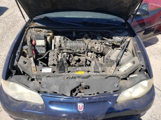 2G1WX15K119120637 - 2001 CHEVROLET MONTE CARL ლურჯი ფოტო 7