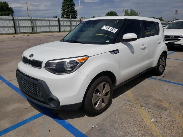 KNDJN2A20G7396921 - 2016 KIA SOUL WHITE photo 2