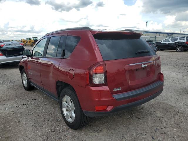 1C4NJCBA1ED539060 - 2014 JEEP COMPASS SP RED photo 3