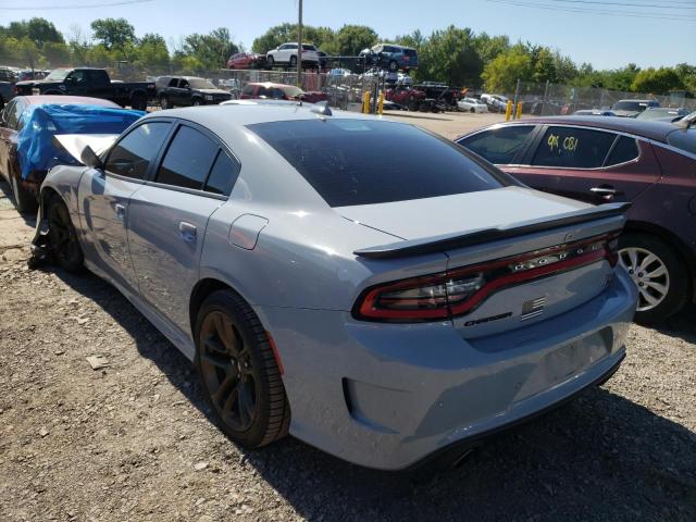 2C3CDXGJ8LH224324 - 2020 DODGE CHARGER SC GRAY photo 3