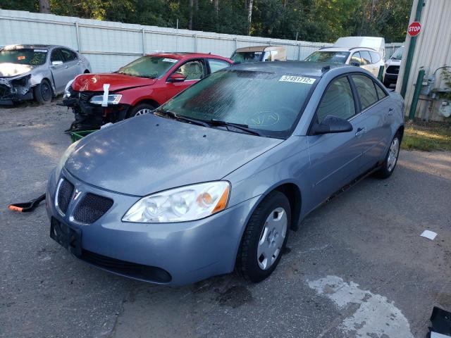 1G2ZF58B674110227 - 2007 PONTIAC G6 VALUE L GRAY photo 2