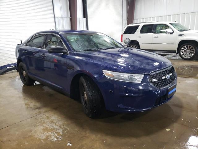 1FAHP2MK4EG103108 - 2014 FORD TAURUS POL BLUE photo 1