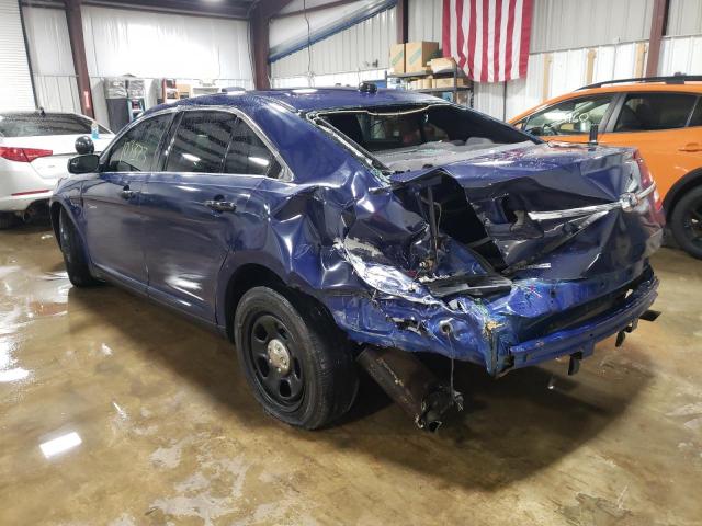 1FAHP2MK4EG103108 - 2014 FORD TAURUS POL BLUE photo 3