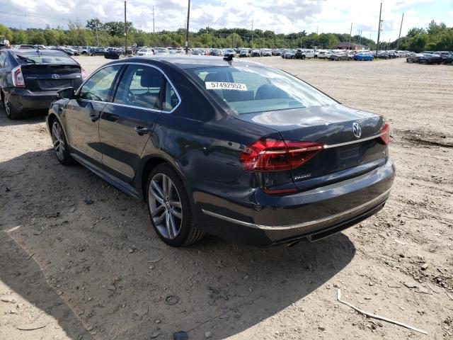 1VWDT7A34HC027638 - 2017 VOLKSWAGEN PASSAT R-L GRAY photo 3