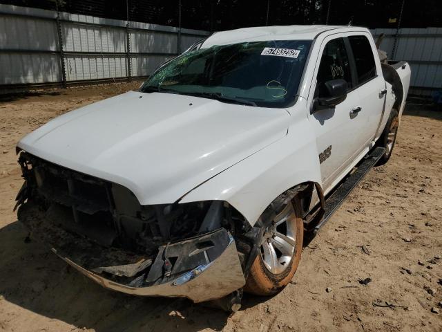 1C6RR7LG6FS754166 - 2015 RAM 1500 SLT WHITE photo 2