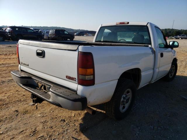 1GTEC14W42Z119556 - 2003 GMC SIERRA WHITE photo 4