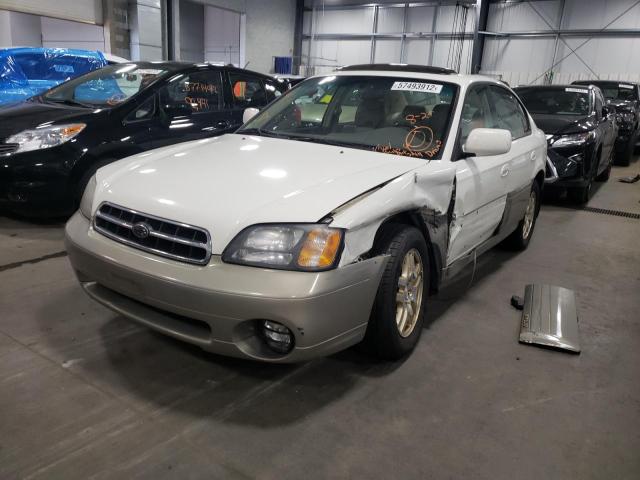 4S3BE686917200079 - 2001 SUBARU LEGACY OUT TWO TONE photo 2