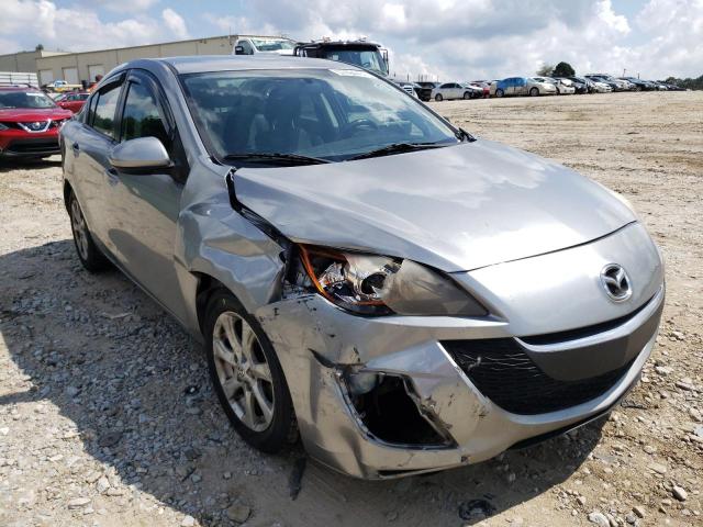 JM1BL1SFXA1215811 - 2010 MAZDA 3 I GRAY photo 1