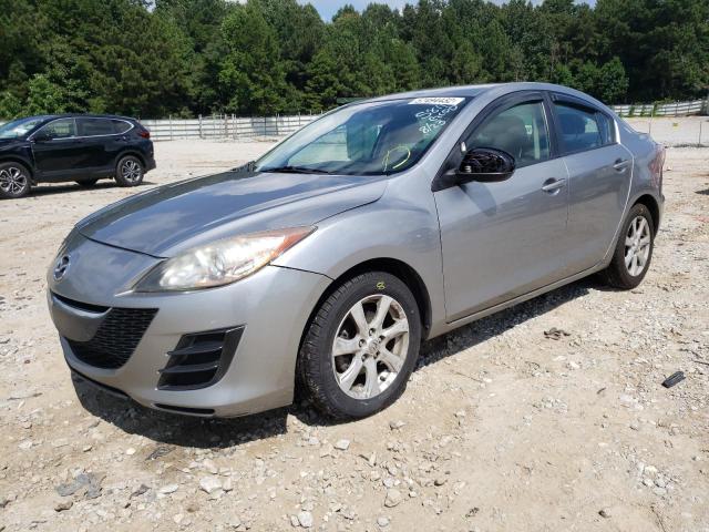 JM1BL1SFXA1215811 - 2010 MAZDA 3 I GRAY photo 2