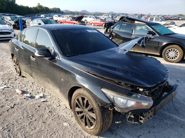 JN1BV7AP4FM331229 - 2015 INFINITI Q50 BASE BLACK photo 1