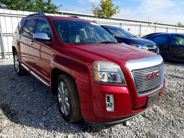 2GKFLUE30F6345416 - 2015 GMC TERRAIN RED photo 1