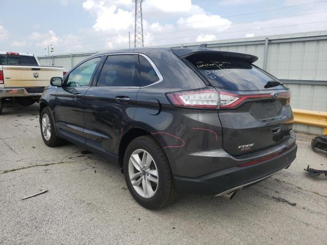 2FMPK3J96HBC52557 - 2017 FORD EDGE SEL CHARCOAL photo 3