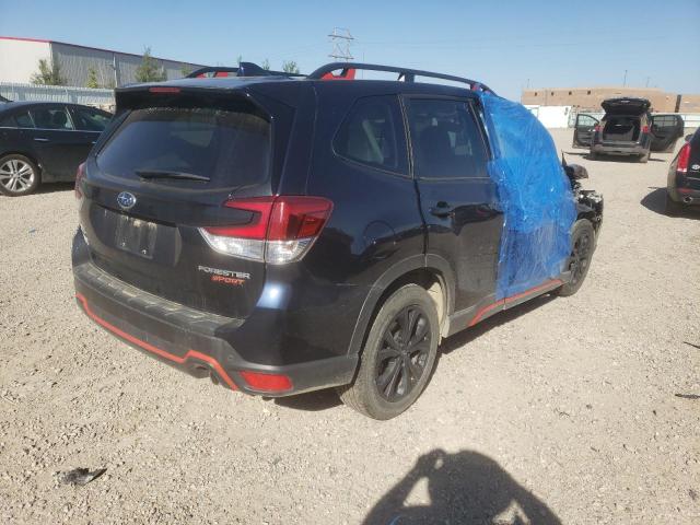 JF2SKARC2MH542585 - 2021 SUBARU FORESTER S BLACK photo 4