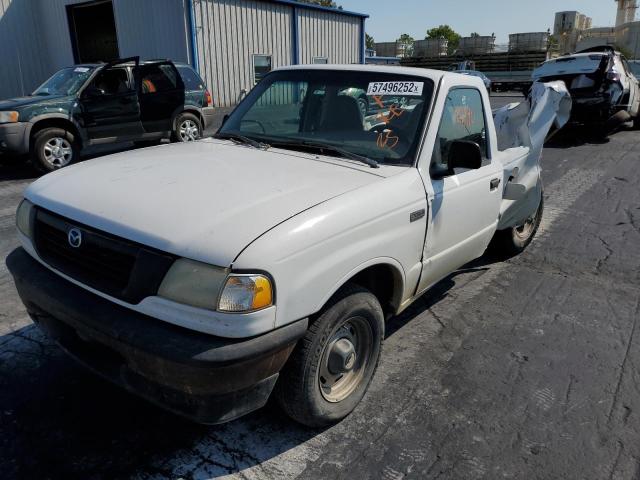 4F4YR12C7XTM26189 - 1999 MAZDA B2500 WHITE photo 2