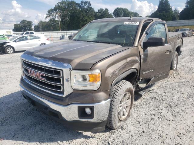 1GTR1UEH1EZ327830 - 2014 GMC SIERRA C15 BROWN photo 2