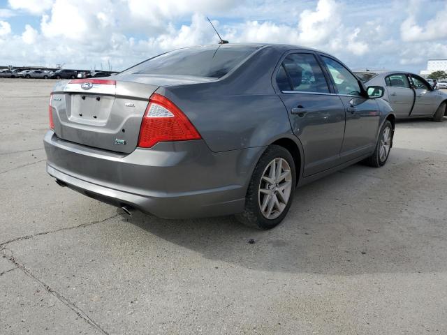 3FAHP0JG1AR357785 - 2010 FORD FUSION SEL GRAY photo 4