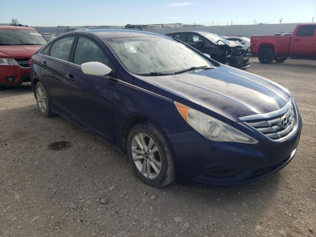 5NPEB4AC5DH751717 - 2013 HYUNDAI SONATA GLS BLUE photo 1