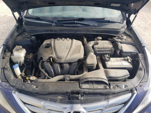 5NPEB4AC5DH751717 - 2013 HYUNDAI SONATA GLS BLUE photo 7