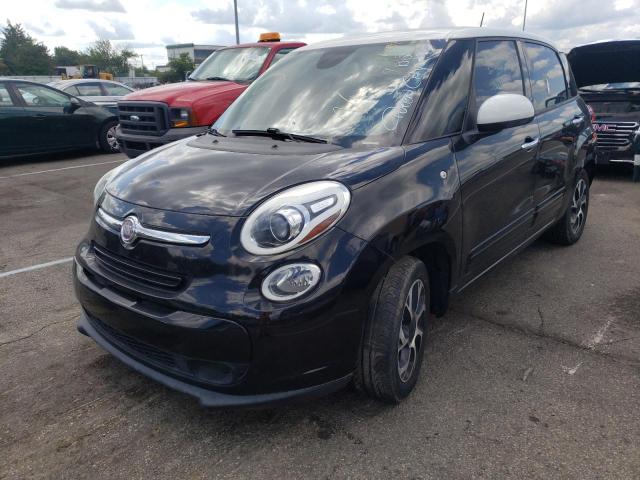 ZFBCFABH1EZ002267 - 2014 FIAT 500L EASY BLACK photo 2