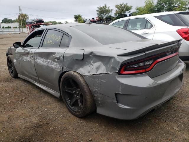 2C3CDXL93HH509760 - 2017 DODGE CHARGER SR GRAY photo 3