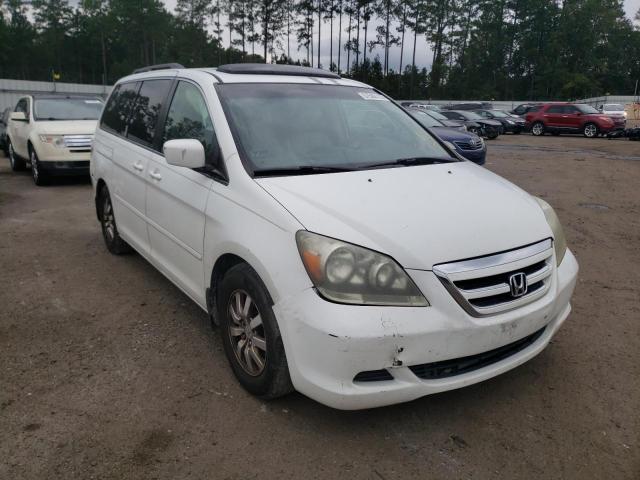 5FNRL38627B456778 - 2007 HONDA ODYSSEY EX WHITE photo 1