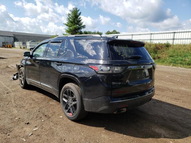 1GNEVKKWXKJ322184 - 2019 CHEVROLET TRAVERSE P BLACK photo 3