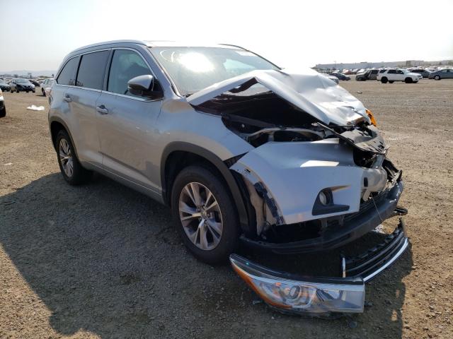 5TDKKRFH6FS109525 - 2015 TOYOTA HIGHLANDER SILVER photo 1