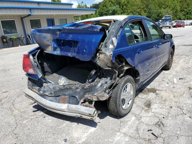 1G8AF52F24Z114188 - 2004 SATURN ION LEVEL BLUE photo 4