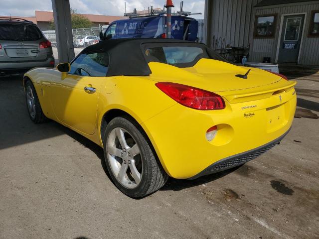 1G2MC35B28Y127001 - 2008 PONTIAC SOLSTICE YELLOW photo 3