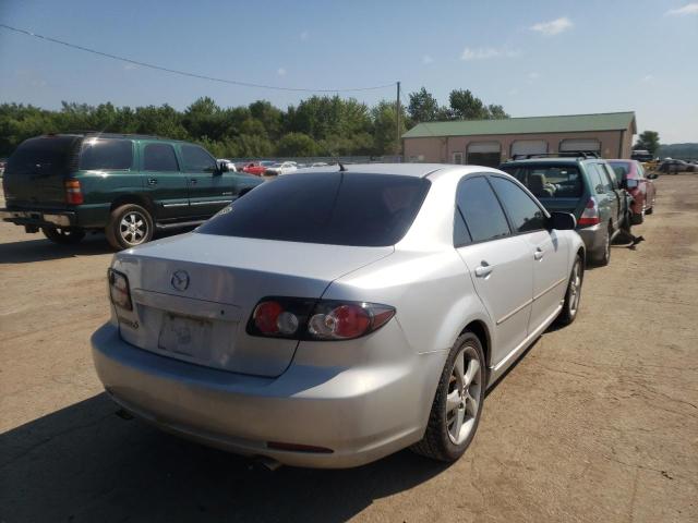 1YVHP80C485M24815 - 2008 MAZDA 6 I GRAY photo 4