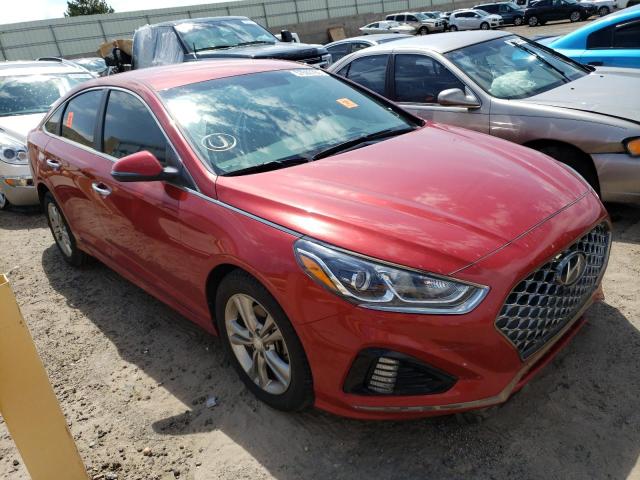 5NPE34AF4KH776502 - 2019 HYUNDAI SONATA LIM RED photo 1