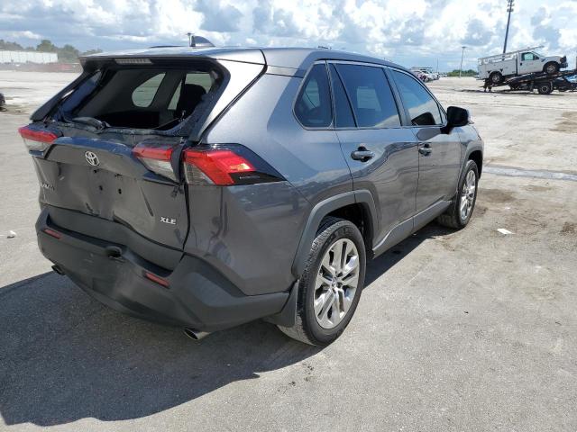 2T3C1RFV6KW055309 - 2019 TOYOTA RAV4 XLE P CHARCOAL photo 4