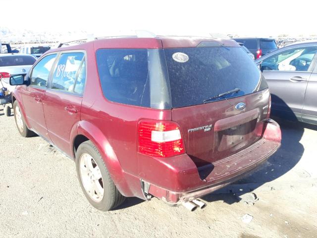 1FMDK06155GA05734 - 2005 FORD FREESTYLE წითელი ფოტო 3