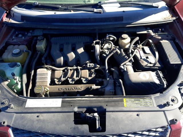 1FMDK06155GA05734 - 2005 FORD FREESTYLE წითელი ფოტო 7