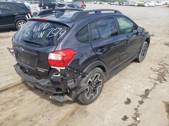 JF2GPANC7GH297574 - 2016 SUBARU CROSSTREK BLACK photo 4