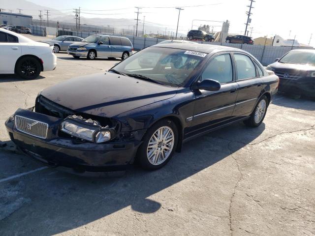 YV1TS91D521254856 - 2002 VOLVO S80 T6 TUR BLACK photo 2