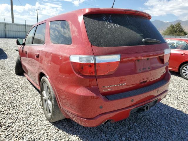 1C4SDJCT9CC181482 - 2012 DODGE DURANGO R/ RED photo 3