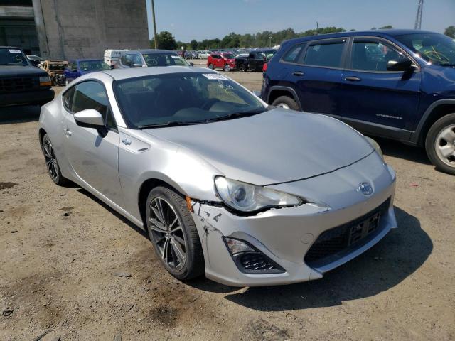 JF1ZNAA18E9700105 - 2014 TOYOTA SCION FR-S SILVER photo 1