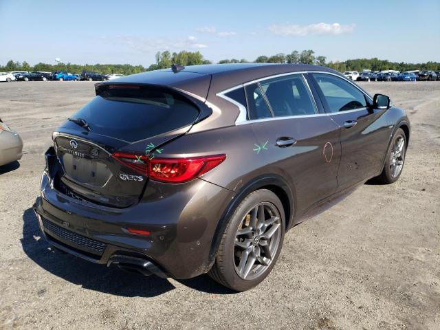 SJKCH5CP0HA017198 - 2017 INFINITI QX30 BASE BROWN photo 4