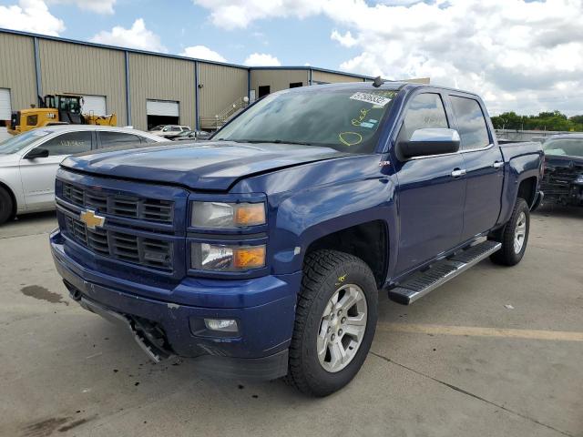 3GCPCREC6EG167849 - 2014 CHEVROLET silverado BLUE photo 2