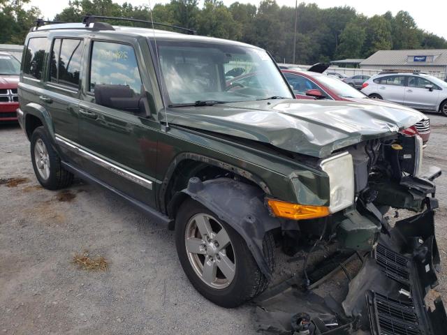 1J8HG58P77C642441 - 2007 JEEP COMMANDER მწვანე ფოტო 1