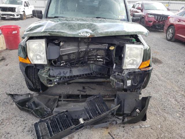 1J8HG58P77C642441 - 2007 JEEP COMMANDER მწვანე ფოტო 9