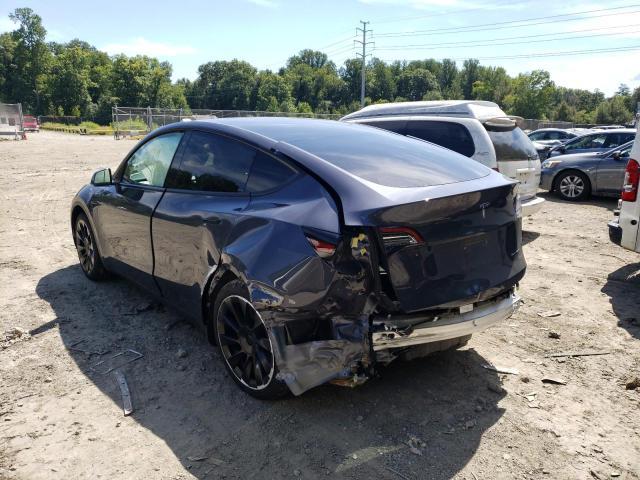 5YJYGDEE8MF268263 - 2021 TESLA MODEL Y رمادي صورة 3