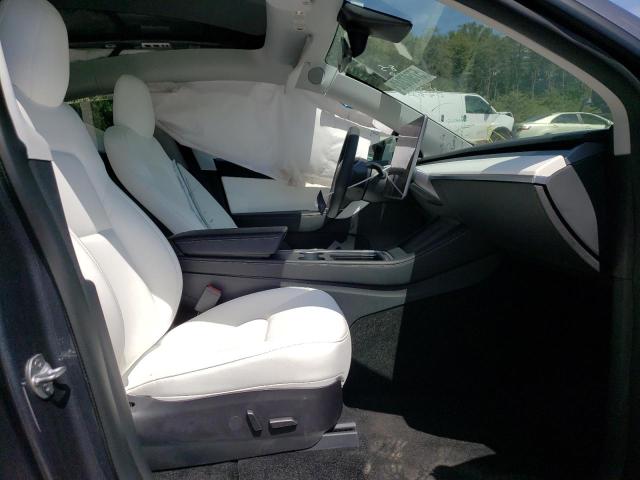 5YJYGDEE8MF268263 - 2021 TESLA MODEL Y رمادي صورة 5