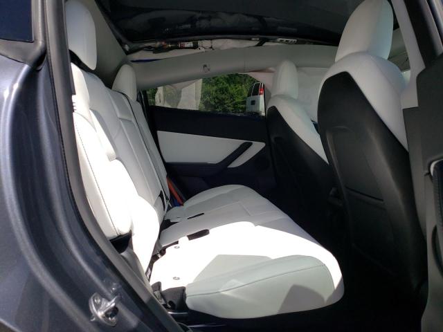 5YJYGDEE8MF268263 - 2021 TESLA MODEL Y رمادي صورة 6