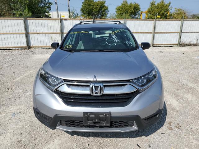 2HKRW6H31JH220856 - 2018 HONDA CR-V LX SILVER photo 9