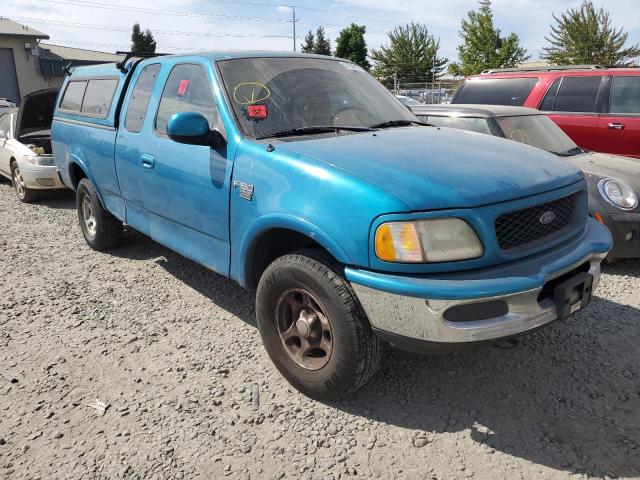 1FTZX18W3WKA53175 - 1998 FORD F150 BLUE photo 1