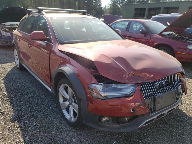 WA1UFAFLXEA132797 - 2014 AUDI A4 ALLROAD ORANGE photo 1