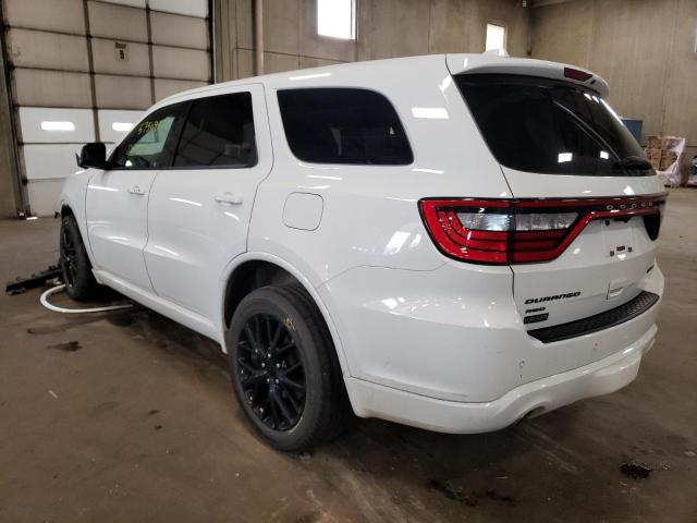 1C4RDJDG2GC373252 - 2016 DODGE DURANGO LI WHITE photo 3